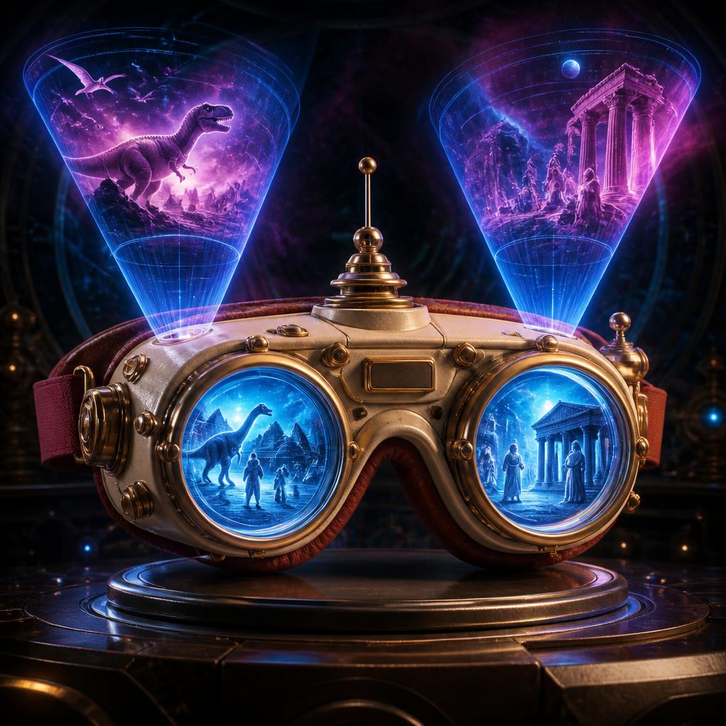 Óculos Portátil do Cronovisor